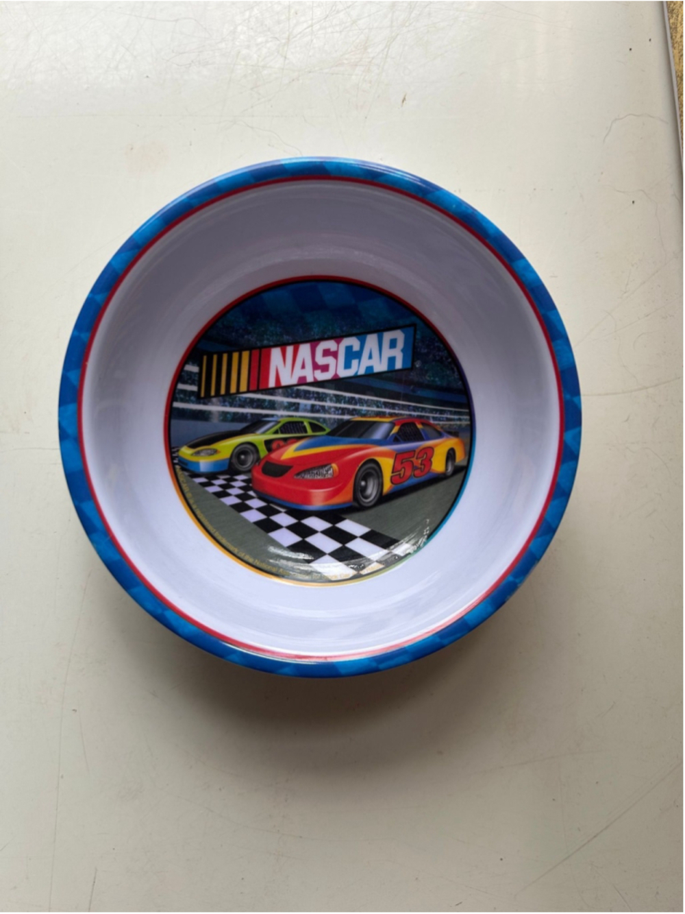 Vintage 2002 NASCAR melamine Bowl